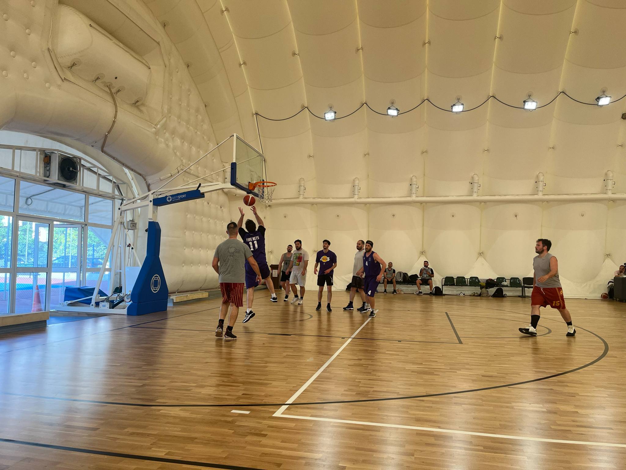 The Veteruns vs Fire Nets 28 – 22