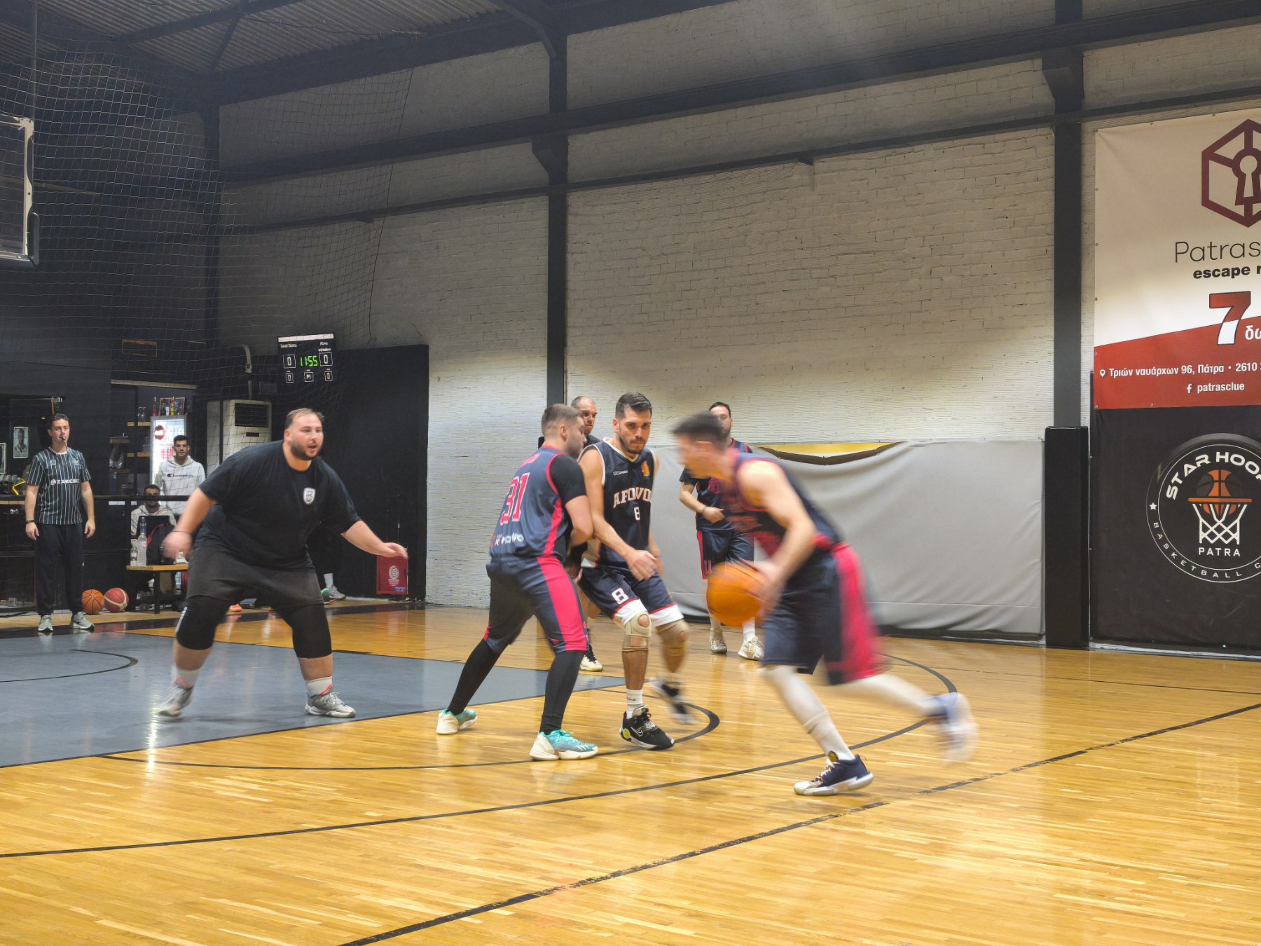 Detroit Xtistons vs Afovos vrahneikwn 45 – 48