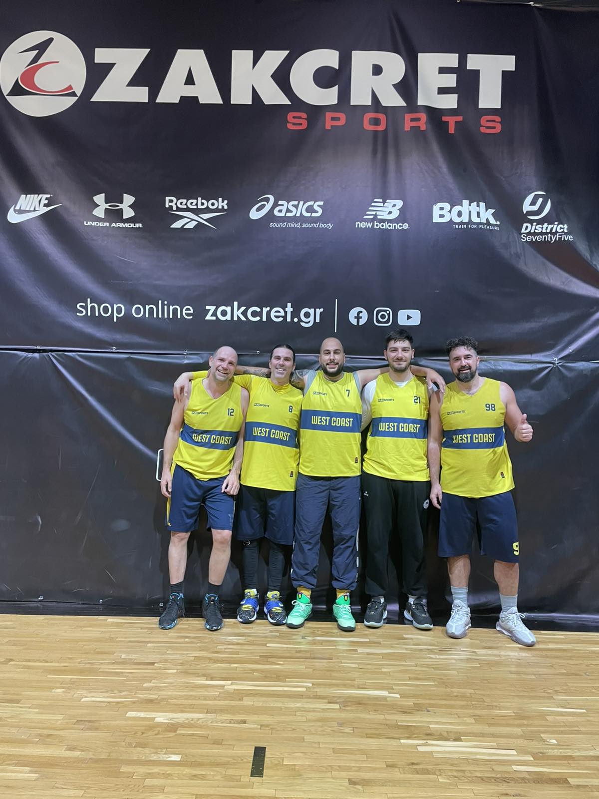 West Coast vs Elixirioi 61 – 55